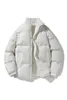Мужские пуховые парки 2023, зимняя куртка, мужская свободная утолщенная флисовая теплая мужская куртка-стойка, модная женская уличная одежда 6XL, 7XL, 8XL 231128