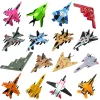 Modèle d'avion de chasse de Simulation, 16 Styles, jouet en alliage métallique, voitures à retirer, jouets pour bébé, modèles de vol d'avion de guerre, décorations