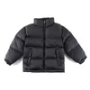 Çocuklar Down Down Coat Nf Tasarımcı Kış Ceket Erkek Kızlar Açık Hava Kapüşonlu Parka Siyah Puffer Ceketler Mektup Baskı Giysileri Dış Giyim Boyutu 100-170