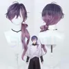 Feestartikelen 3 Type Vtuber Cosplay NIJISANJI Uki Violeta Pruik Hittebestendige Synthetisch Haar Anime Rollenspel Cap