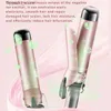 Curling Irons High Power 72w Big Barrel Curling Iron Km-1717 Ionic Ceramic Temperature Adjustment Portable Curling Iron Hair Curler Q231128