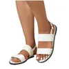 Sandali da donna, pantofole casual, da spiaggia, scarpe basse, retrò, taglia 5 da donna, 11 larghe