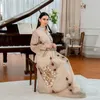 Ethnic Clothing Women Moroccan Kaftan Muslim Abaya Dubai Evening Dress Luxury Party Sequined Embroidered Dresses Ramadan Eid Clothes