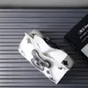 Scatola per fazzoletti in pelle di moda Cassetto per carta classico bianco Soggiorno Copertina per fazzoletti creativi Sacchetto di carta Cassetto per carta da tavolino montato su auto