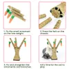 Scratchers Pet Cat Kitten Scratching Post Toy Tree Scratcher Sisal Rope Carrot Activity Climbing Play Toys Scratch Resistant Cat Supplies