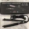 Curling Irons Corgacja Płaska żelazo automatyczne Curling Irons Curling Profesjonalne kręcone żelazne szczypce Warem Warem do włosów Q231128