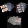 Bolsas de armazenamento PVC Plástico Titulares Serise Sets Folhas de Páder Páginas Para Cash Money Collection Protection 2023