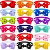 Accessoires 50pcs Hundezüge Dog Fliege Bund Bulk Hundekragen Bow Hunde Bowtie Small Dog Cat Haustier Supplies Hunde Mode Accessoreeis Bogen