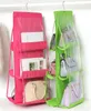 Storage Bags Wardrobe Hanging Type 3-layer 6-cell Bag Underwear Dustproof Multi-layer Organizing