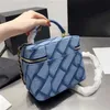 Abendsäcke Make-up-Tasche Kosmetikbeutel Frauen Denim Toilettengiftbaus Einsteuere FODE FODE All-Match kleine frische tägliche Kosmetibags Koffer