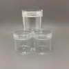 Bottiglia di contenitore cosmetico riutilizzabile in vaso di plastica trasparente da 10 ml G per campione di polvere per unghie per trucco Eyshadow Wmlsd