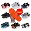 Neue Golfschuhe Wolf Grey 1s Low 2024 Basketballschuhe 1s Low Phantom Volt Rastrosa Noble Grüne Chicago Schwarzer Krokodil -Mann und Frauen Sneaker mit Box