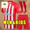 Set completo maglie da calcio 23 24 JOAO FELIX 2023 2024 M. LLORENTE Correa magliette da calcio uniformi GRIEZMANN R. DE PAUL Cunha CARRASCO Atletico MadridS bambino Portiere da uomo