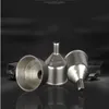 High Quality 304 stainless steel Metal Funnel mini funnel For All Kinds Of Liquor Alcohol Hip Whiskey Flask Pvqqd