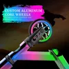 Tretroller GOTRAX ST Pro 300 Stunt Scooter für Anfänger High Impact Aluminium Wheel Tretroller für Kinder ab 8 Jahren Unisex Rainbow