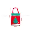 Kerstdecoraties 25x20cm Candy Bags Kids Geschenken Prachtig Xmas Party Decor voor Home Nieuwjaar Present Packet Santa Claus 4 Styles DHX15