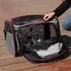 Trasportino multifunzionale Borsa da trasporto estensibile portatile di grande capacità Borsa per animali domestici Gabbia per cani ad alta capacità Traspirante Trasportini per gatti