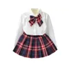 Zestawy odzieży Kidstracksuit Baby Girl School Ubrania