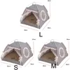 Matten Huisdier Kat Tent Zomer Cave Hut Slaap Huis Voor Kitten Puppy Box Kooi Mand Katten Nesk Kennel Kleine hond Bed Chihuahua