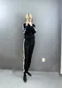 Kobiet dresowy scenariusz projektantki dresowy damski odzież stand-up kurtka zamek błyskawiczny z swobodnymi elastycznymi dresami dresowymi talii