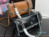 vintage denim designer bag chan tassels shoulder bags women Bags flap square crossbody messenger Bag street purse