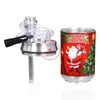 Tubos de bongo coloridos portátil Natal Papai Noel estilo liga de metal viagem removível waterpipe seco erva tabaco filtro tigela porta-cigarro fumar bubbler