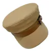 Berets Baker Boy Hat Buckle Beret Women Peaked Caps Stylish Lady All-match Cotton Miss
