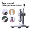 2023 nova máquina tampando da selagem da garrafa do perfume diâmetro pneumático manual da mesa 13-20mm para a garrafa de vidro líquida do óleo essencial