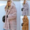 Бег на сетях Mink Coats Women Natural Fur Real Coat Женский подлинный куртки длинные дамы зимняя одежда негабаритная 7xl 6xl 5xlrunning