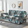 Stoelbedekkingen Geometrie Plaid Sofa Cover Slipcovers Stretch voor woonkamer Elastische bank handdoek 1/2/3/4 zitplaat