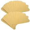 Dinnerware Sets 100 Sheets Triangle Dessert Bases Small Cake Boards Birthday Toppers Cakes Serving Tray Pizza Baseboard Trim