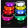 Spraakgestuurde led-knipperarmband Shake Sound Control Light Up Polsband Bangle voor feest Rave-gunsten Kerstmis Halloween-concert