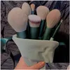 Makeup Brushes 13Pcs Set Eye Shadow Foundation Women Cosmetic Brush Eyeshadow Blush Powder Blending Beauty Soft Tool Drop Delivery Hea Dhwts