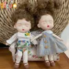 Bambole 112 Bjd 12cm Ob11 Princess Dress Up Cute 20 Giunti mobili Munecas Giocattoli per ragazze Regalo per bambini Boneca 230427