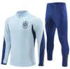 Män barn 2023 2024 Fotbollsspåren Pre Match Jacket Strike Drill 23/24 Soccer Training Suit Lång ärm Jogging Futbol Chandal