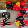 Andere Evenement Feestartikelen 73cm Nummer Mozaïek Bord Aanpassen DIY Grote Cijfers voor Raceauto Verjaardagsfeestje Achtergrond Decoraties Kinderen Baby Douche Decor 231127