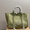 Tote clássico designer top saco c grande praia lona bolsa de luxo mulheres moda pérola ombro compras totes sacos de viagem 230411