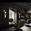 Wall Lamps Nordic Long Glass Bedroom Bedside Living Room Background Lights Aisle Luxury Fixtures Mirror Bathroom