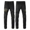 брюки дизайнерские джинсы для мужчин джинсы походные брюки рваные хип-хоп модный бренд High Street Pantalones Vaqueros Para Hombre мотоциклетная вышивка плотно прилегающий топ