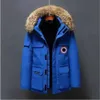 chaqueta de diseñador abajo Parkas Chaquetas nuevas Ropa de trabajo de invierno Chaqueta Al aire libre Moda engrosada Mantener cálido Pareja Transmisión en vivo Abrigo de ganso canadiense Goode