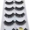 3 PCFalse Eyelashes 5/3pairs makeup eyelashes soft fluffy lashes false eyelashes dramatic 3d mink lashes lash extension make up 3d cilios faux cils Z0428