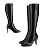 Lyxdesigner Red Bottoms Women Boots Over The Knee Boot Lady Sexy Pointed-Toe Pumpar Lipstick High Heels So Kate Red Sole Ankle Short Booties Womens Shoes With Box