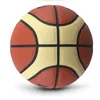 Поддержка запястья оптом или в розницу, высококачественный баскетбольный мяч из искусственной кожи, официальный размер 765, бесплатно, с иглой для сетчатой сумки 231128