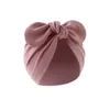 Baretten Babyhoofddoek Meisjes en jongens Leuke bloemknoophoed Oorkatoen Haaraccessoires