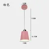 Pendant Lamps Simple Stylish Iron Art LED Ilumination Lighting Minimalist Home Interiors Chandeliers Lights Eco Friendly 13 Cm