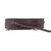 Ceintures Cadeaux Ceinture En Cuir PU Mode Portable Femmes Ceinture Robe Décor Envelopper Durable Léger Délicat Bowknot Cravate Large