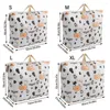 Sacs de rangement motif vache pour couette couverture voyage bagages vêtements organisation sac seau grande capacité