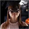 Maschere per feste Pizzo Halloween Bella Decorazioni veneziane in maschera Mezza faccia Giglio Donna Signora Y Mardi Gras Per regalo di Natale Goccia Del Dhe5S