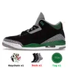 Jumpman 3s Men Women Basketball Shoes Palominos Lucky Green Fire Red Racer Blue White Oreo Medellin Sunset Mars Stone Jump man Jorden3s Sneakers Trainers