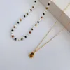 Hängen Ventfille 925 Sterling Silver Golden Tiger Eye Stone Necklace For Women Girl Circular Simplicity Jewelry Gift Drop